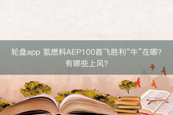 轮盘app 氢燃料AEP100首飞胜利“牛”在哪?有哪些上风?