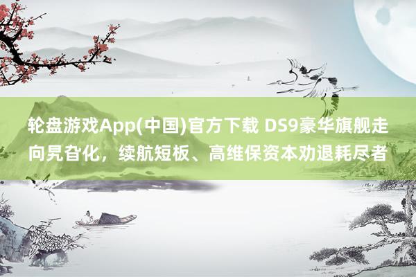 轮盘游戏App(中国)官方下载 DS9豪华旗舰走向旯旮化,续航短板、高维保资本劝退耗尽者