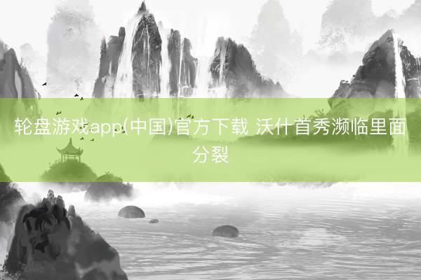 轮盘游戏app(中国)官方下载 沃什首秀濒临里面分裂