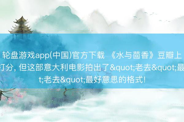 轮盘游戏app(中国)官方下载 《水与茴香》豆瓣上没几个东谈主打分， 但这部意大利电影拍出了"老去"最好意思的格式!
